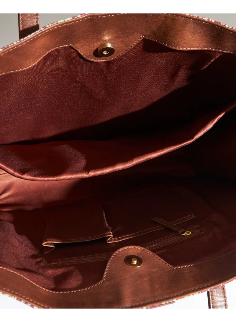 Chumbak  TealByChumbak Rainforest Canvas Tote for Women | Best Price UAE